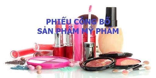 thu tuc nhap khau mi pham - Thủ tục nhập khẩu mỹ phẩm - công bố mỹ phẩm