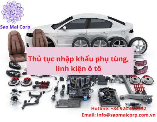 thu tuc nhap khau phu tung linh kien o to 514x400 - Thủ tục nhập khẩu phụ tùng, linh kiện ô tô