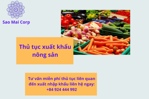 xuat khau hang nong san 600x400 - Quy trình, thủ tục xuất khẩu nông sản