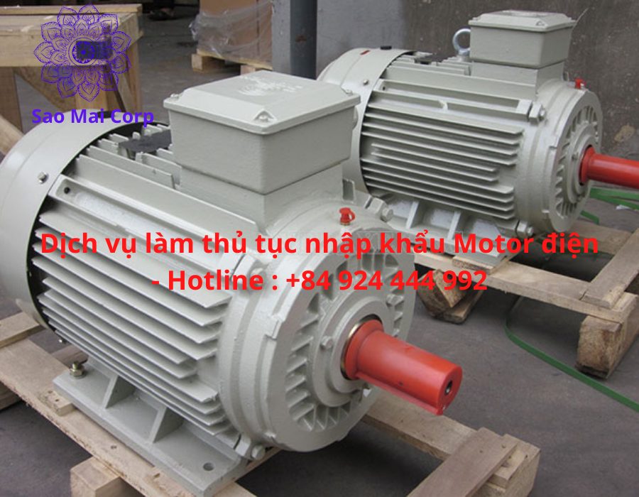 nhap khau motor dien - Thủ tục nhập khẩu motor điện