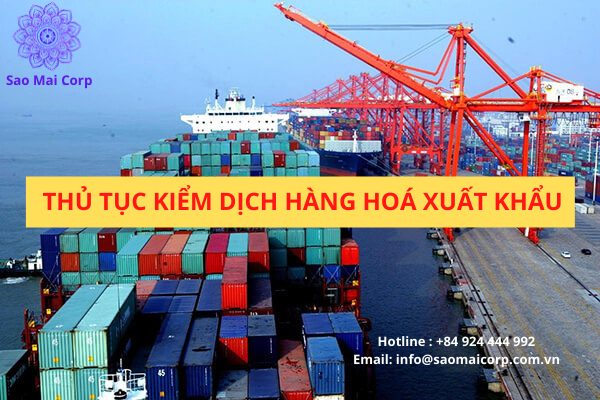 Thủ tục kiểm dịch hàng hoá xuất khẩu