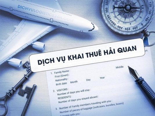 công ty dịch vụ khai báo hải quan