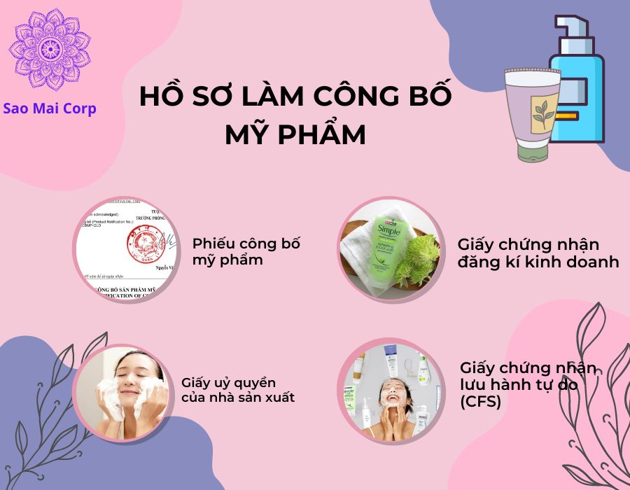 Phieu cong bo my pham - Thủ tục nhập khẩu sữa rửa mặt